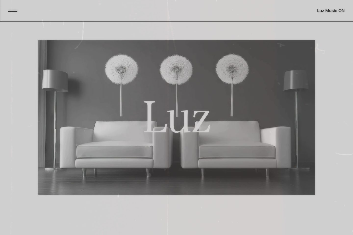 LUZ REALの公開サイト、PC幅での表示